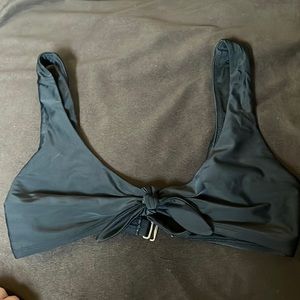 Black holister bikini top